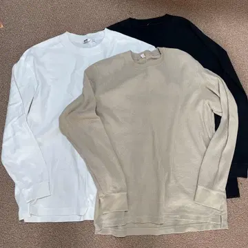 [ 3장 세트 ] 롱 T XL