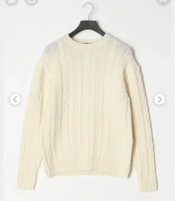 MACKINTOSH LON DON 화이트 스웨터