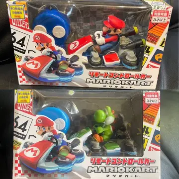 마리오 카트 리모트 컨트롤 카 2종 세트