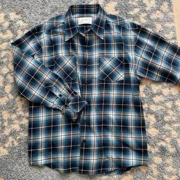 Rafu 플란넬 긴팔 셔츠 MEDIUM