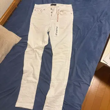 PURPLE BRAND 화이트 스키니 청바지