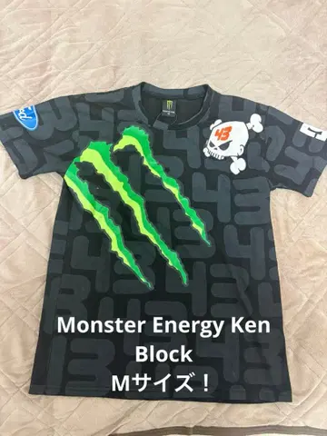 초레어 M! Monster Energy Ken Block 티셔츠 블랙