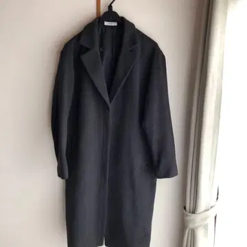 배송비 포함 니코앤드 다크 그레이 체스터 코트 울 혼방