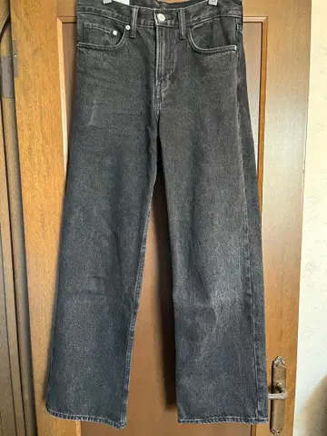 H&M 릴랙스 핏 데님 28/30 다크 그레이