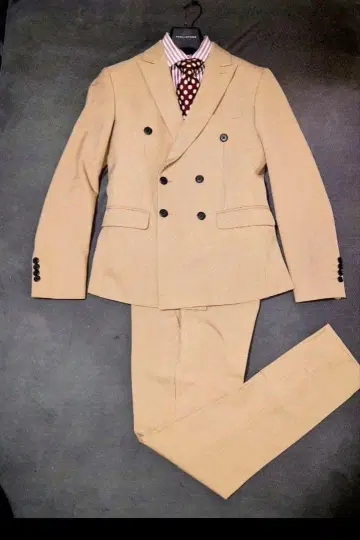 더블 브레스트 수트 XS 새상품급