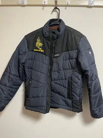 도라이치 다운 자켓 L 네이비/블랙