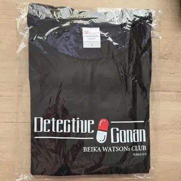 명탐정 코난랜드 괴도 키드 햇 던지기 T셔츠 L 사이즈