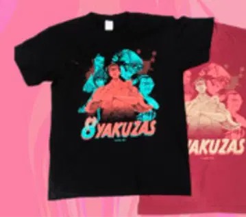 [ 닌자와 극도 오사카 탄생제 ] T셔츠 ( 파괴의 팔극도 )