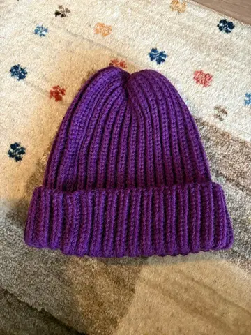 HIGHLAND2000 니트 캡 퍼플 미사용품