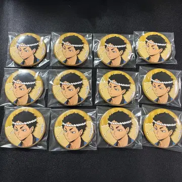 하이큐 아카아시 케이지 캔뱃지 축제