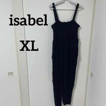 새상품급 isabel [ XL ] 블랙 살로펫 올인원 귀여운