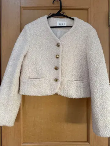 보아 노카라 자켓 크롭 기장