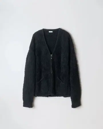 [ NAME. ] MALL YARN ZIP UP KNIT CARDIGAN