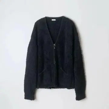 [ NAME. ] MALL YARN ZIP UP KNIT CARDIGAN
