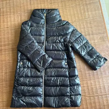 Herno 블랙 롱 다운 자켓