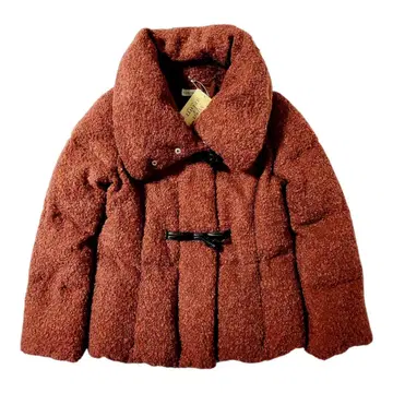 새상품 크리스몬테스 다운 자켓 빅 사이즈 S 여성용 레드 계열