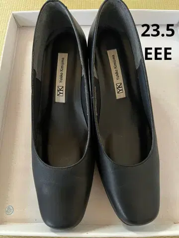 유키코 키미지마 펌프스 포멀에도 블랙 23.5cm EEE