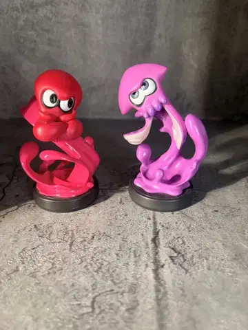 amiibo 스프라툰 오징어&문어