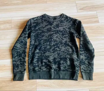 ZARA MAN 카모 패턴 크루넥 트레이닝복