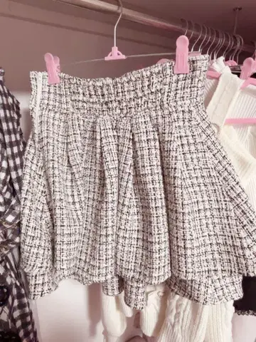 PARK East abc une face 트위드 스커트