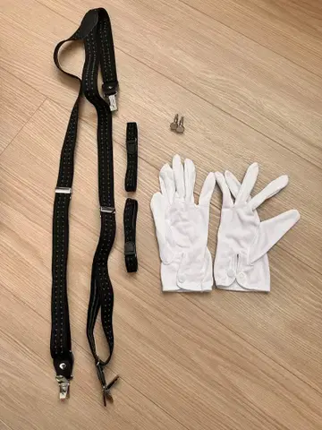 브라이덜 암밴드 장갑 커프스 단추 세트