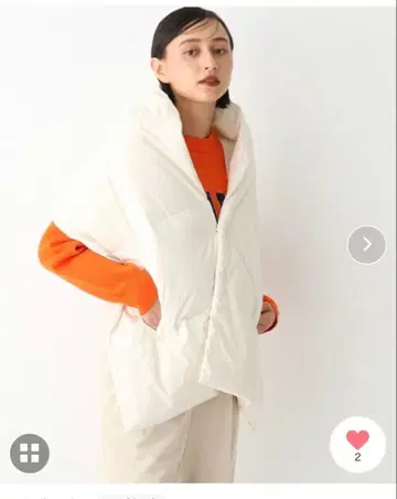 OPAQUE.CLIP 뮬러 다운 머플러 세탁 가능 다운 90%