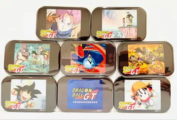 8종 세트 캔뱃지 드래곤볼 GT OP ED 드래곤볼 스토어