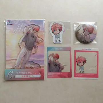 아카기 웬 바닷가 아크릴 스탠드 캔뱃지