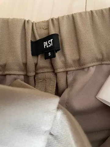 PLST 스틱 팬츠 코튼 블렌드 S