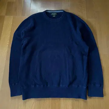 00s 에디 바우어 코튼 니트 에디 바우어 네이비