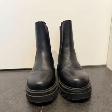 새상품급 REMME 사이드 고어 부츠 첼시 부츠 블랙 35