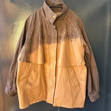 브라운/베이지 그라데이션 자켓