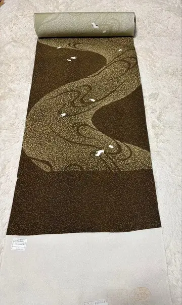 기모노 옷감 순수 실크 12m