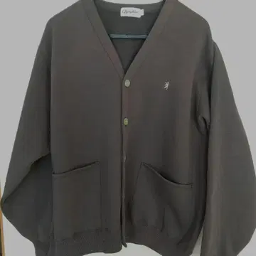 Gymphlex 그레이 맨투맨 가디건