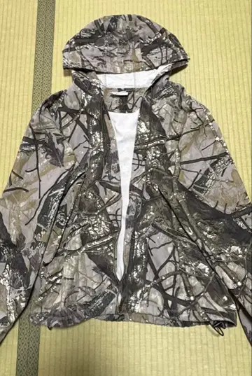 리얼트리 지퍼 후드티 XL