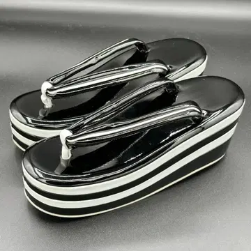 [ 특가 ] 조리 4단 후리소데 성인식 졸업식 통굽 힐형 M 사이즈