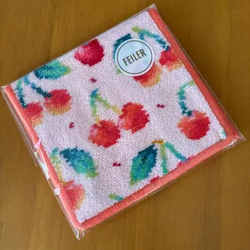 페이러 손수건 파우치 체리 도트 WEB 한정 컬러