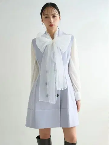 SNIDEL 콘스트럭트 미니 원피스