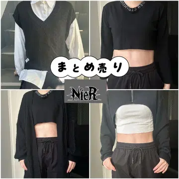 NIER 의류 어패럴 묶음 판매 4세트