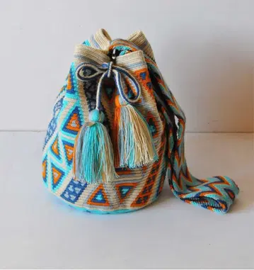 Chila Bags 기하학 패턴 숄더백