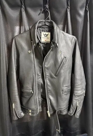 666 라이더스 32 가죽 자켓 롱잔