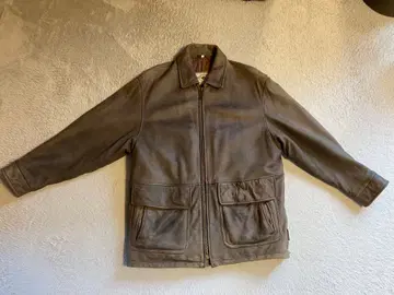 CAP WEST 가죽 자켓