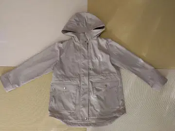 플라스테 베이지 후드 부착 마운틴 후드티 S 사이즈