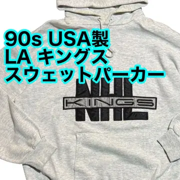 90s USA NHL LA KINGS 맨투맨 후드티 XL 킹스
