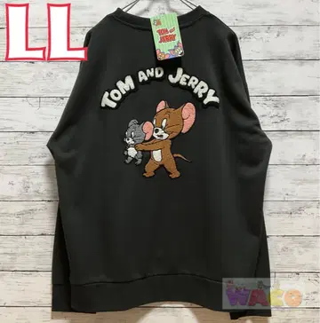 톰과 제리 남성용 트레이닝복 사가 긴팔 타피 애니메이션