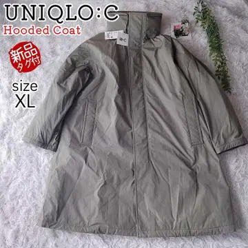 [택 포함 새상품] 유니클로 후디드 코트 워셔블 24AW 근년 XL 카키