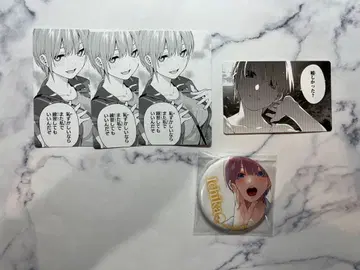 5등분의 신부 이치카 GOTOAKIBA Anisugar 캔뱃지