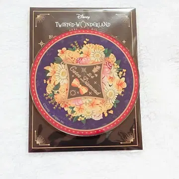 케이트 다이아몬드 블루밍 벌스데이 플라워 아크릴 코스터 트위스테