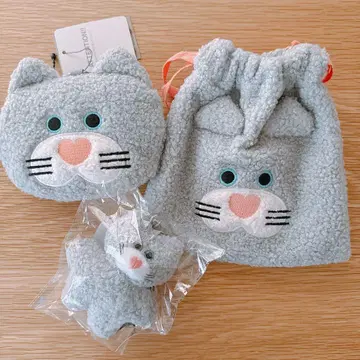 mojojojo x 로리즈팜 고양이 토이 키링 복조리 에코백 세트