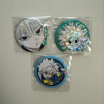 HUNTER x HUNTER 키루아 캔뱃지 3개 세트